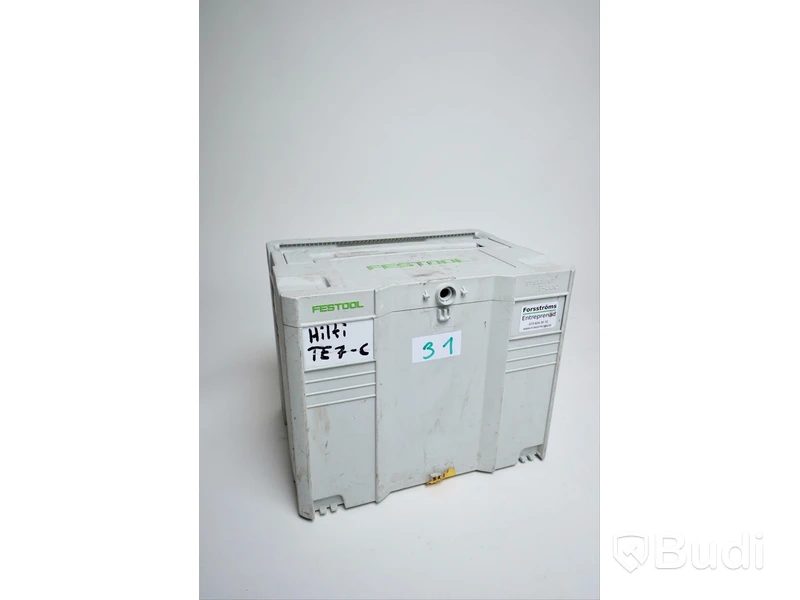 FESTOOL systainer toolbox, höjd 32 cm, saknar stängvred